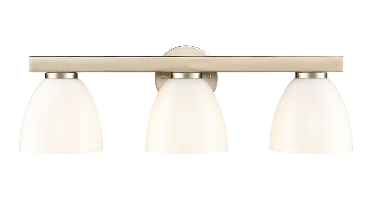 24'' Apria Modern Gold 3 Light Bath Vanity