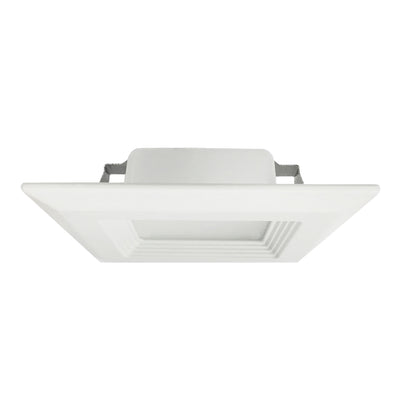4-inch White Recessed Light with 3000K Light, Frosted Lens and 11W Output