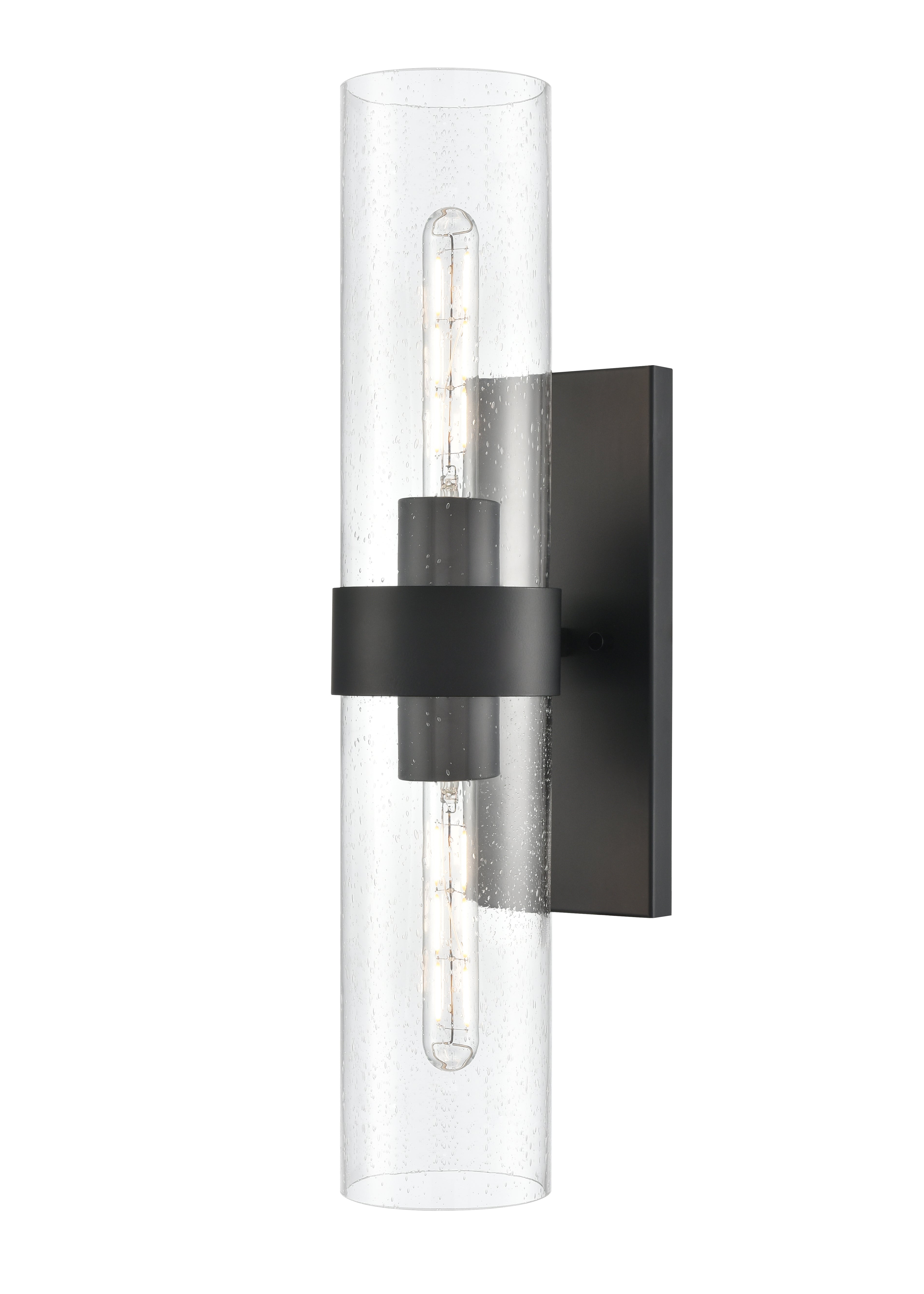 5'' Jamison Matte Black 2 Light Wall Sconce