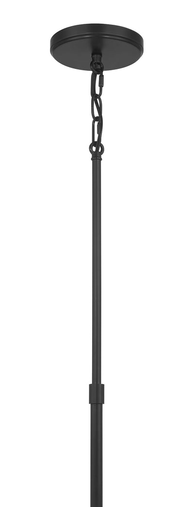 24'' Mairbourne Matte Black 4 Light Pendant