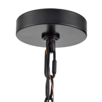 19.75'' Edenton Matte Black 3 Light Hanging Pendant