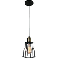 Graham 1 Light Black Mini Pendant Light