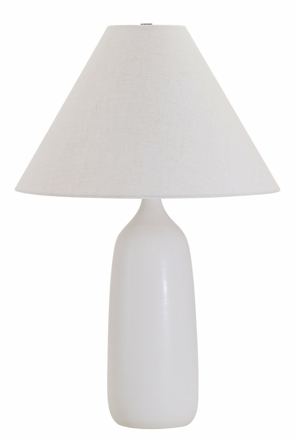 17-inch Scatchard Matte White Table Lamp
