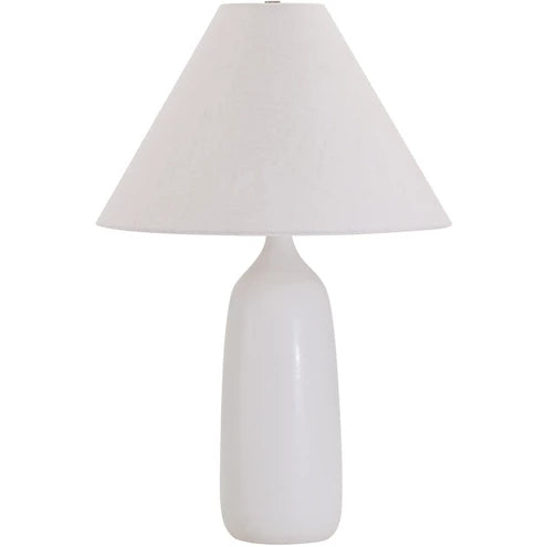 25-inch Scatchard Matte Green Table Lamp