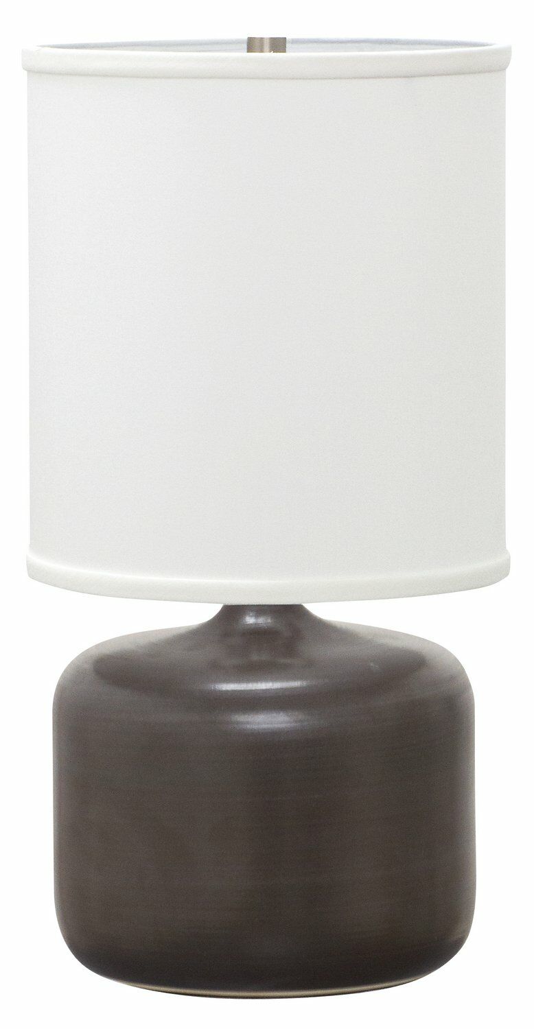 20-inch Scatchard Matte Black Table Lamp