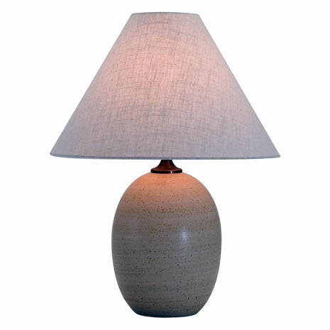 22.5-inch Scatchard Oatmeal Switch on Socket Table Lamp