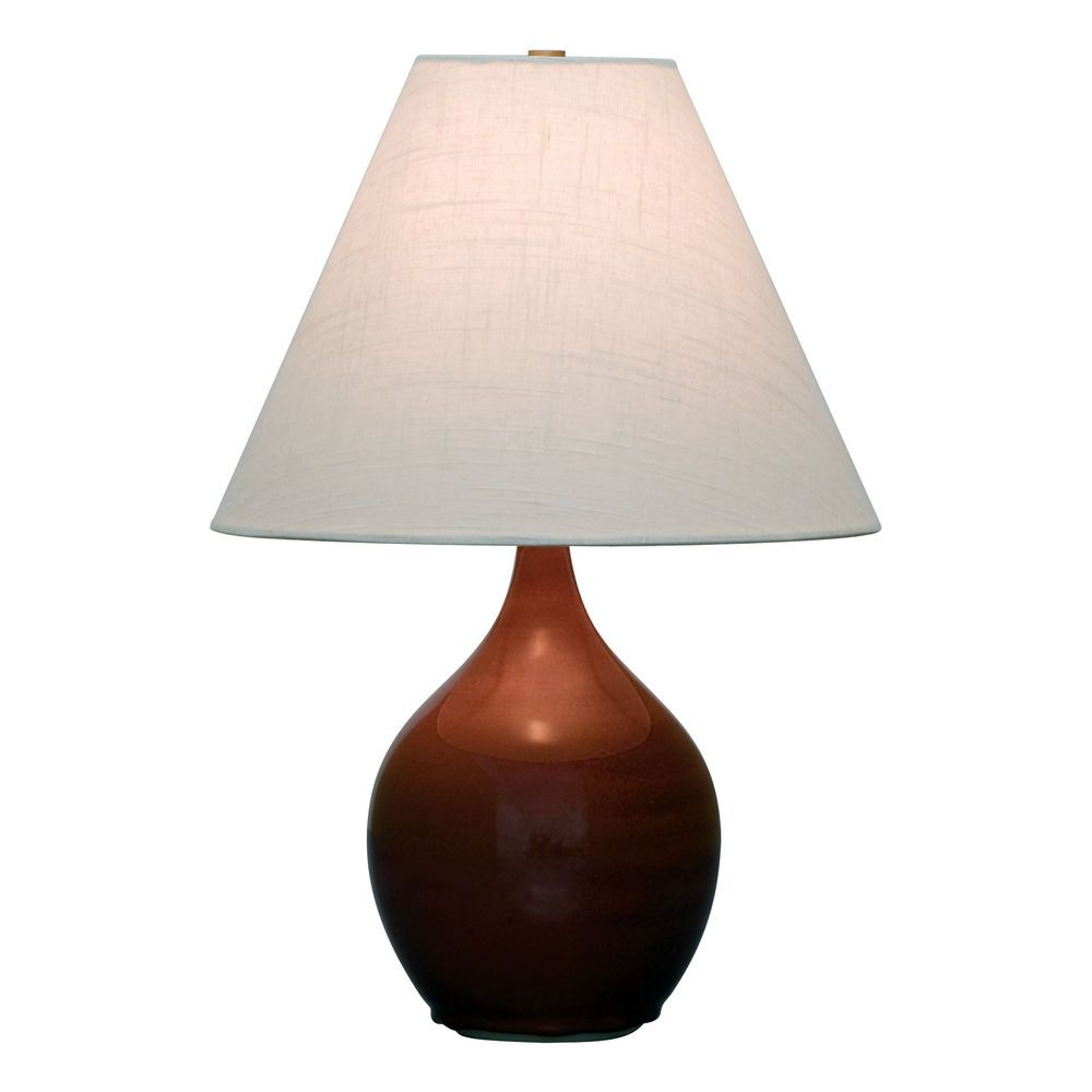 19-inch Scatchard Iron Red Table Lamp