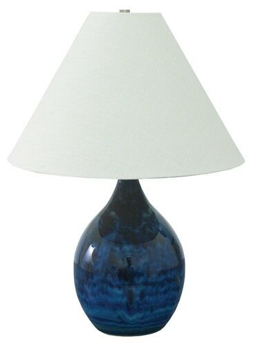 20-inch Scatchard Midnight Blue Table Lamp