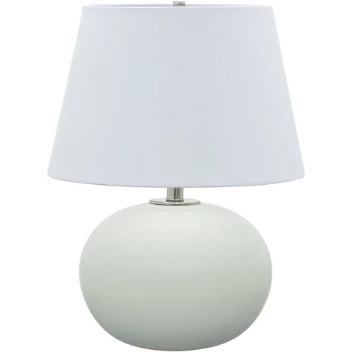 22-inch Scatchard Matte White Table Lamp