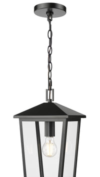 16.5'' Munger Powder Coated Black 1 Light Hanging Pendant