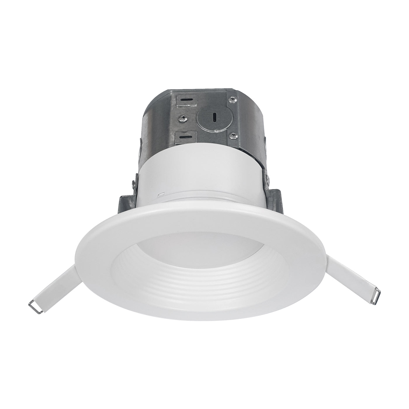 4-inch White Recessed Light with 4000K Light
