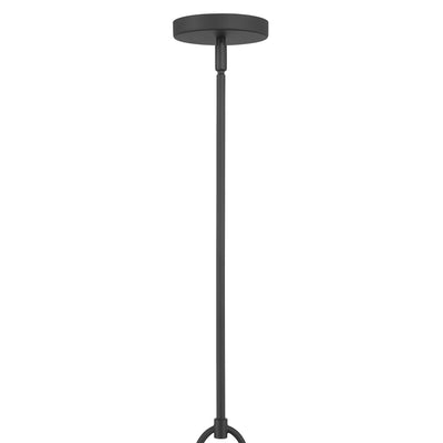 11.5'' Velto Matte Black 1 Light Pendant