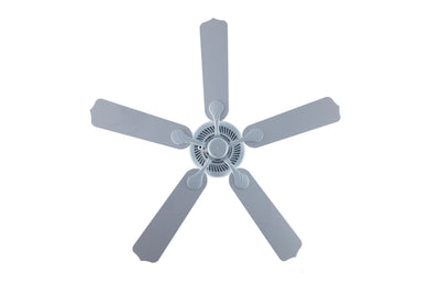 52 Inch Sunset AC White Outdoor Ceiling Fan 5-Blade Reversible