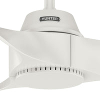 60 inch Mosley ENERGY STAR® Fresh White Damp Rated Ceiling Fan and Wall Control