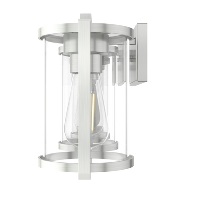 Astwood 33.25-inch 4-light Brushed Nickel Vanity Light with Clear Glass