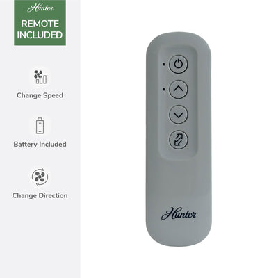 60 inch Mazzini ENERGY STAR® Matte White Damp Rated Ceiling Fan and Handheld Remote