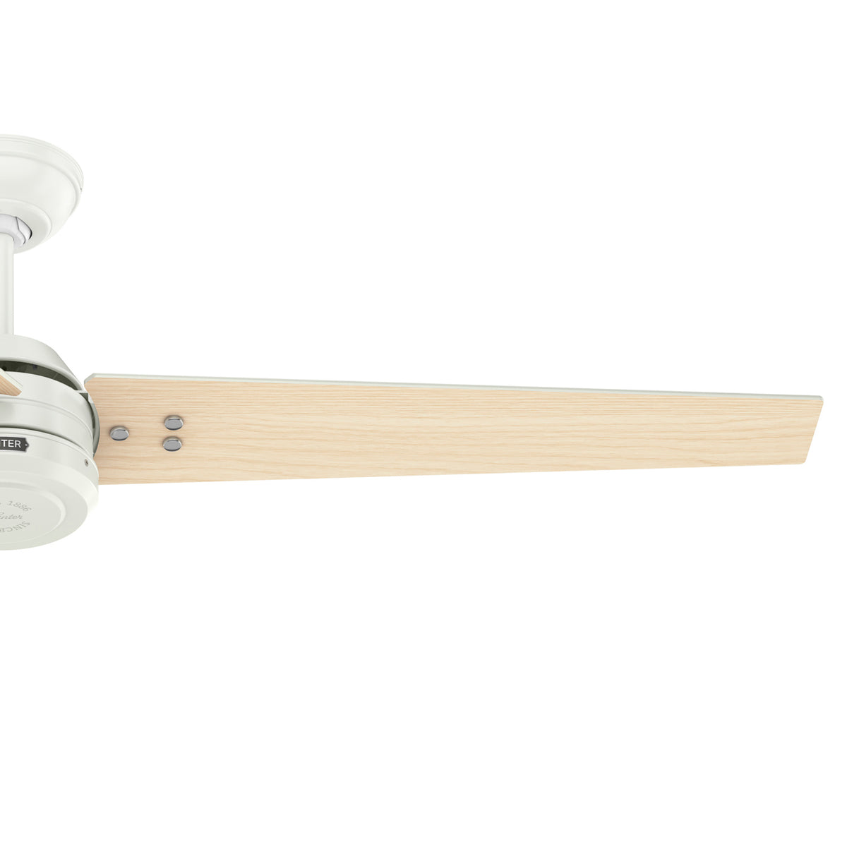 60 inch Cassius ENERGY STAR® Fresh White Damp Rated Ceiling Fan and Wall Control