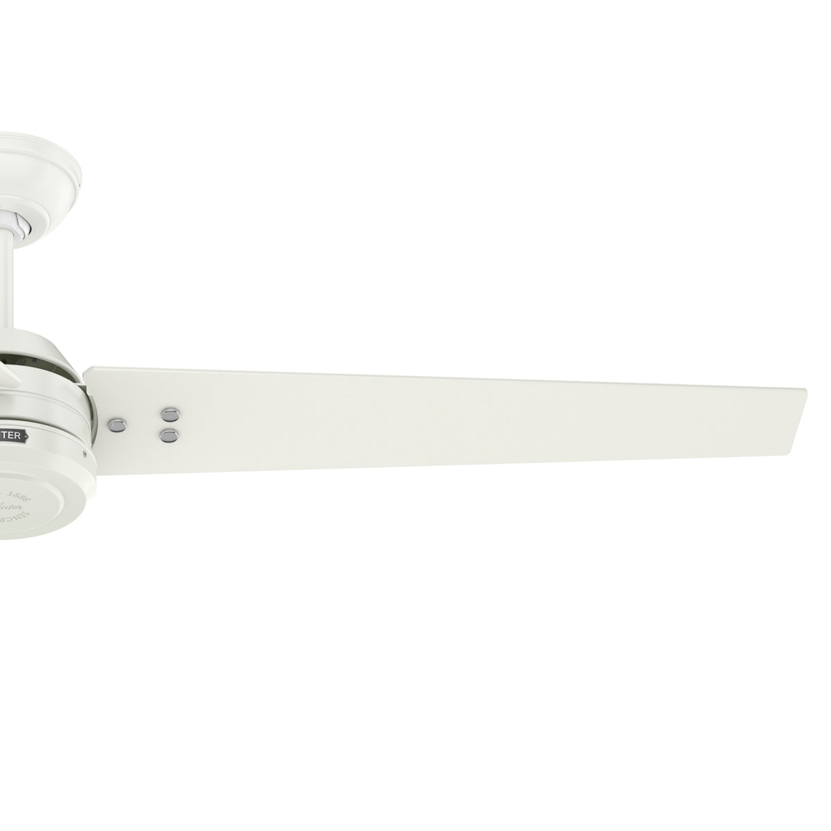 60 inch Cassius ENERGY STAR® Fresh White Damp Rated Ceiling Fan and Wall Control