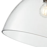 14.5'' Khrisa Brushed Nickel 1 Light Pendant