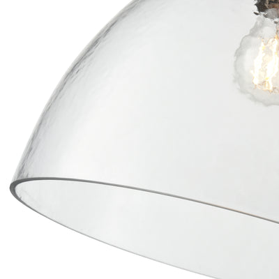 14.5'' Khrisa Brushed Nickel 1 Light Pendant