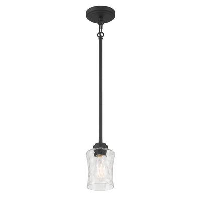 7.75'' Clarvyn Matte Black 1 Light Mini Pendant