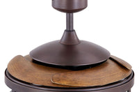 Classic 48 Inch 3 Light Bronze Fan with Retractable Blades