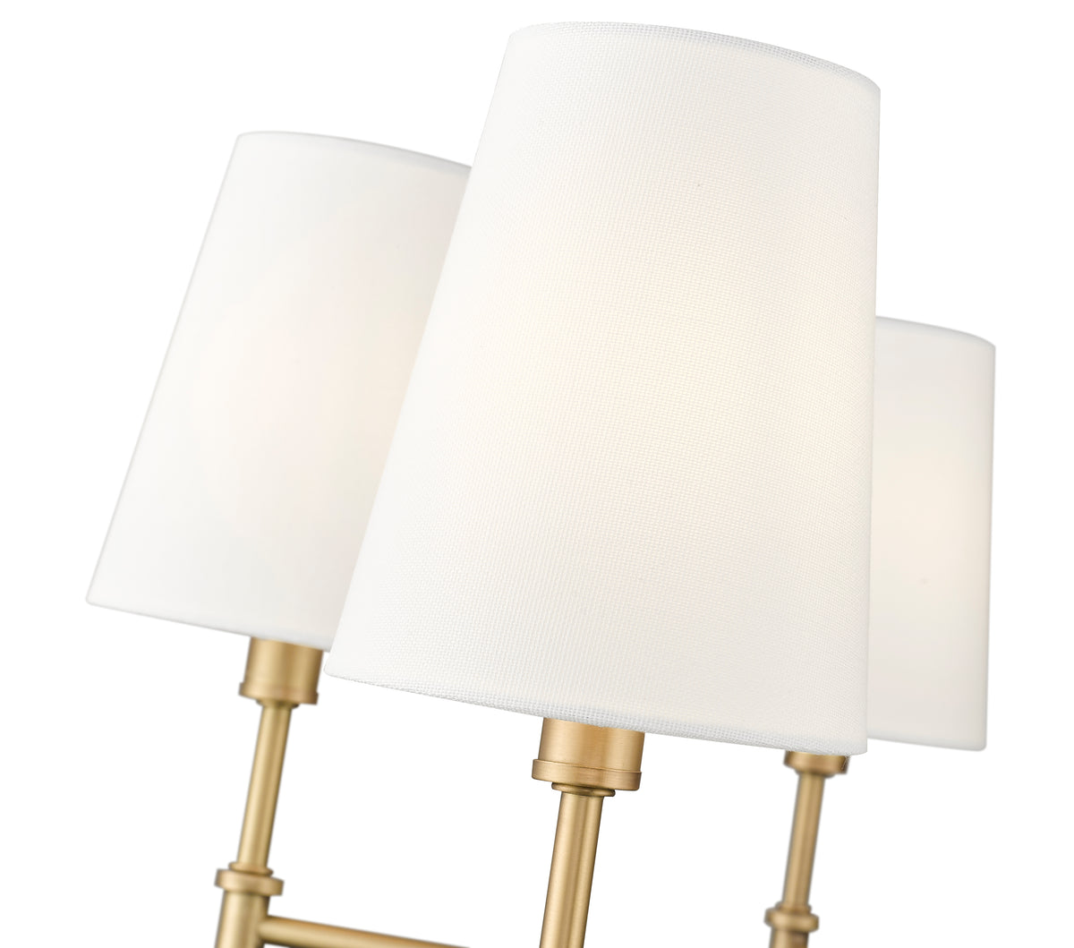 15.75'' Adorra Vintage Brass 6 Light Chandelier