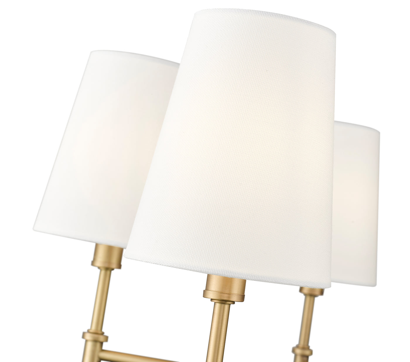15.75'' Adorra Vintage Brass 6 Light Chandelier