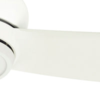 60 inch Mazzini ENERGY STAR® Matte White Damp Rated Ceiling Fan and Handheld Remote