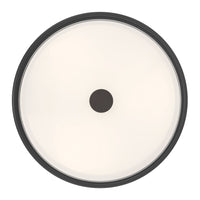 5.5'' Ardezia Matte Black 3 Light Flush Mount