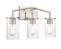 20'' Beverlly Brushed Nickel 3 Light Bath Vanity