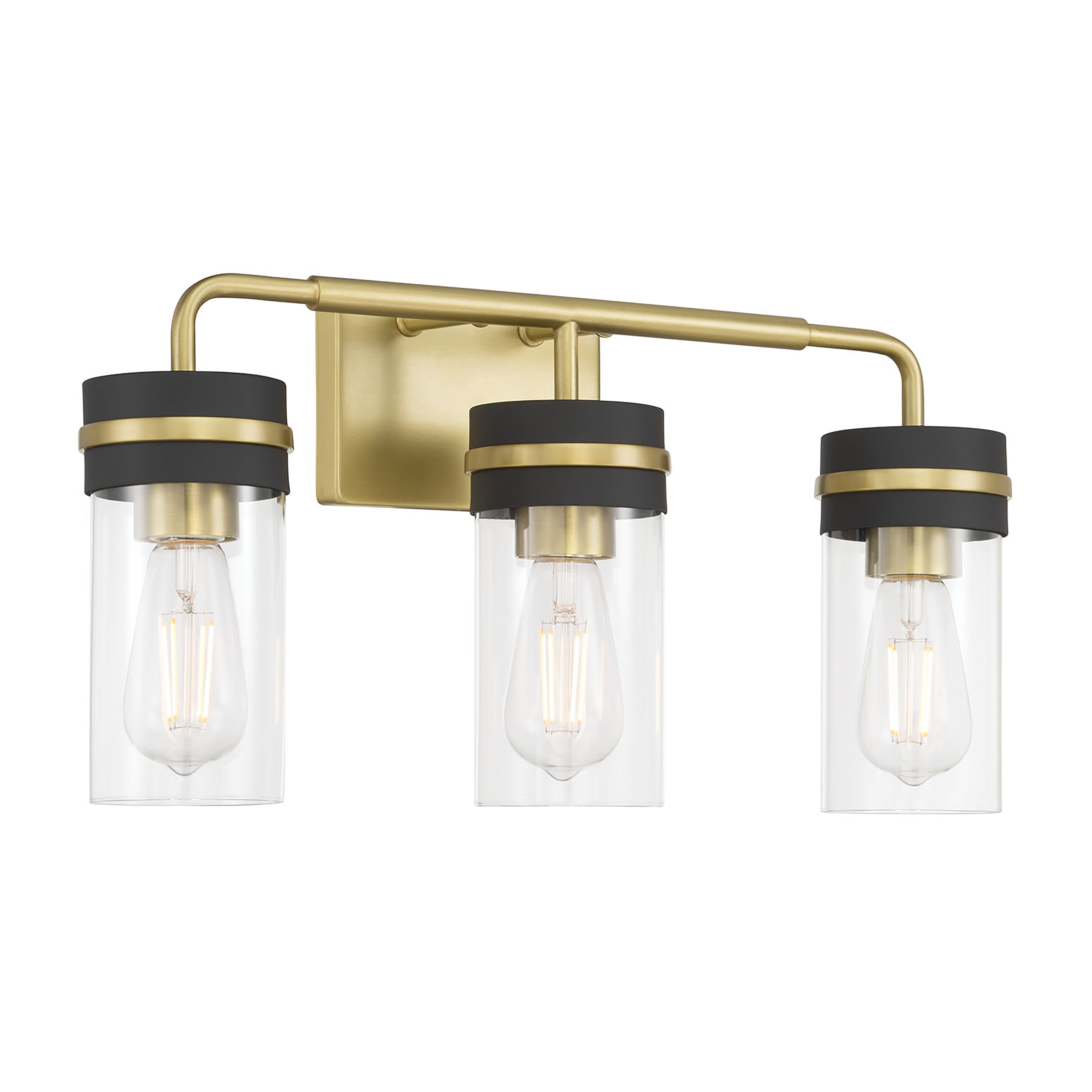 20'' Marbridge Vintage Brass 3 Light Bath Vanity