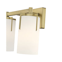 13.25'' Froselle Vintage Brass 2 Light Bath Vanity