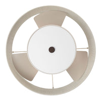 30 inch Brookside Matte Bronze Ceiling Fan with LED Light Kit and Handheld Remote
