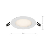 4-inch White Wall Light with 3000K Light and 9W Output