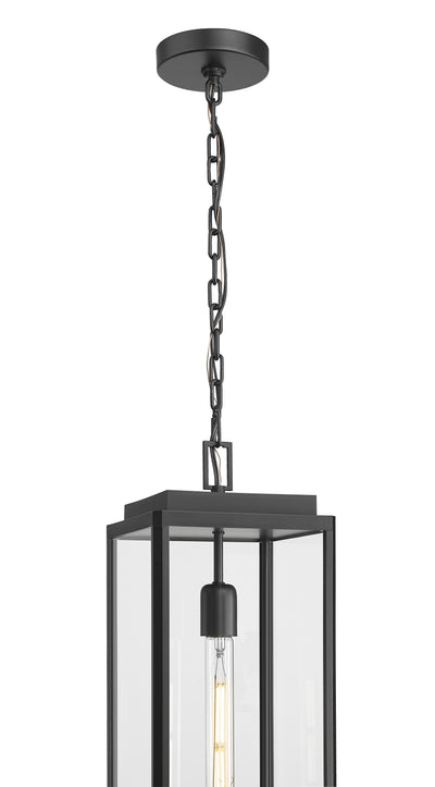 19.5'' Alpharetta Powder Coated Black 1 Light Hanging Lantern