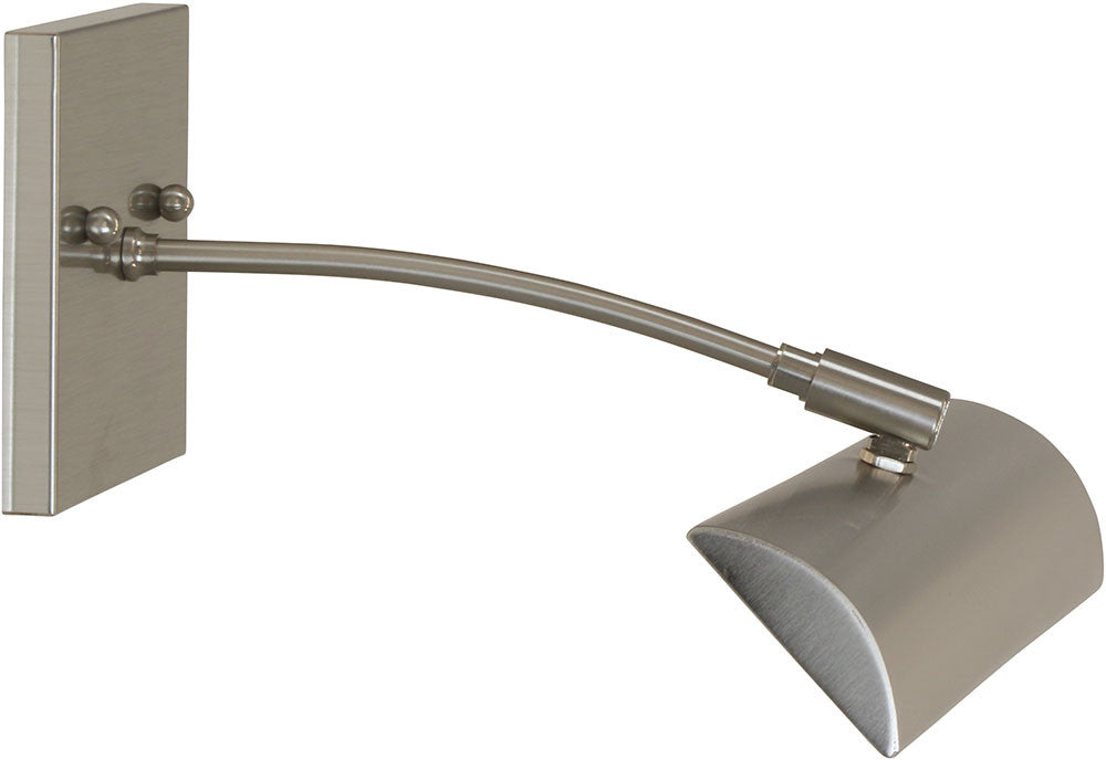 12-inch Zenith Satin Nickel Direct Wire Picture Light