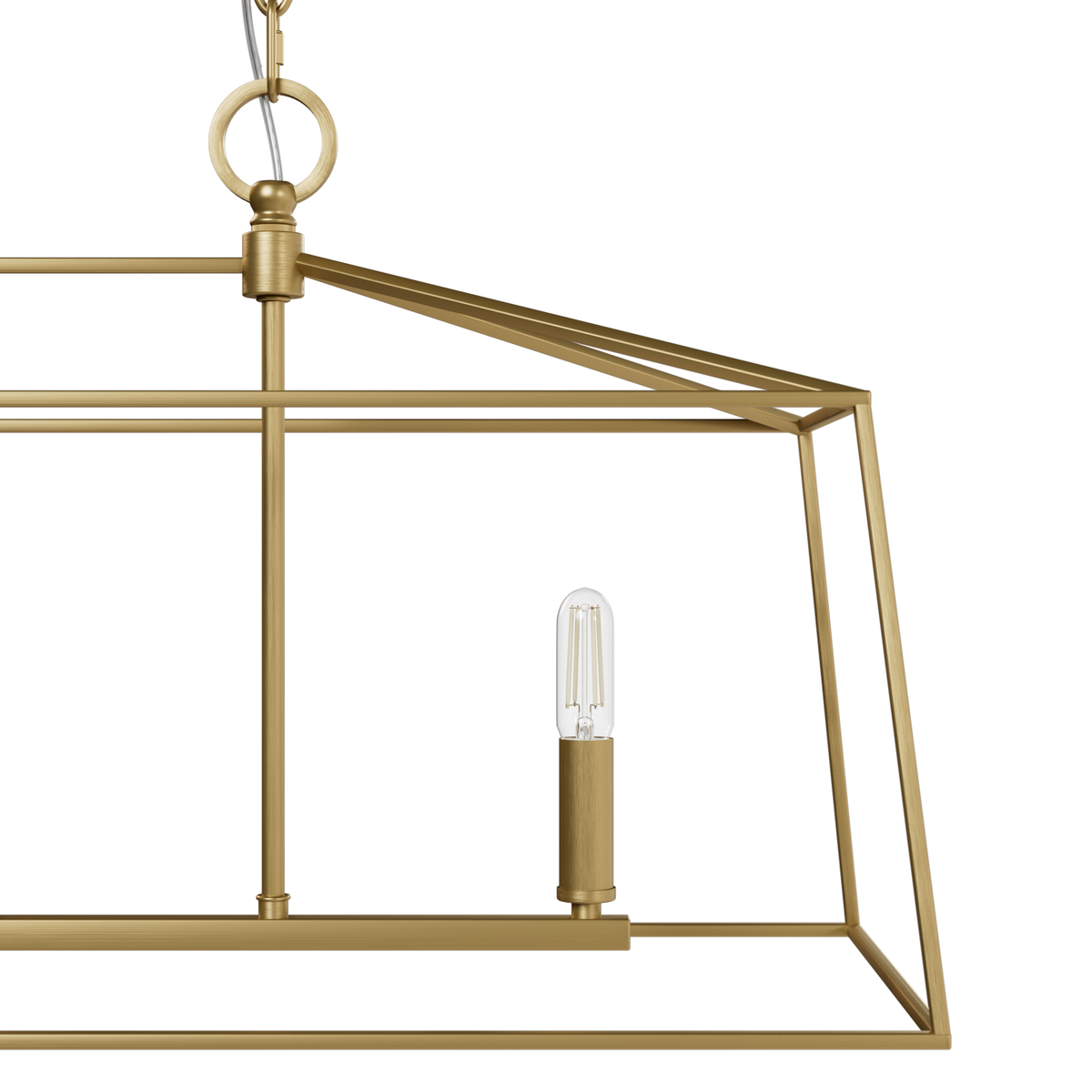Fair Oaks 40-inch 4-light Luxe Gold Linear Chandelier