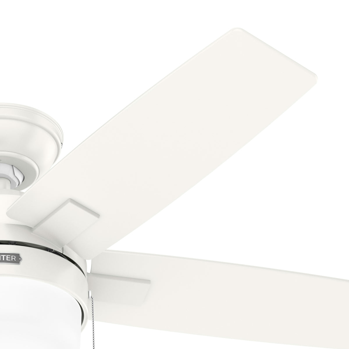 44 inch Anisten ENERGY STAR® Fresh White Ceiling Fan with LED Light Kit and Pull Chain
