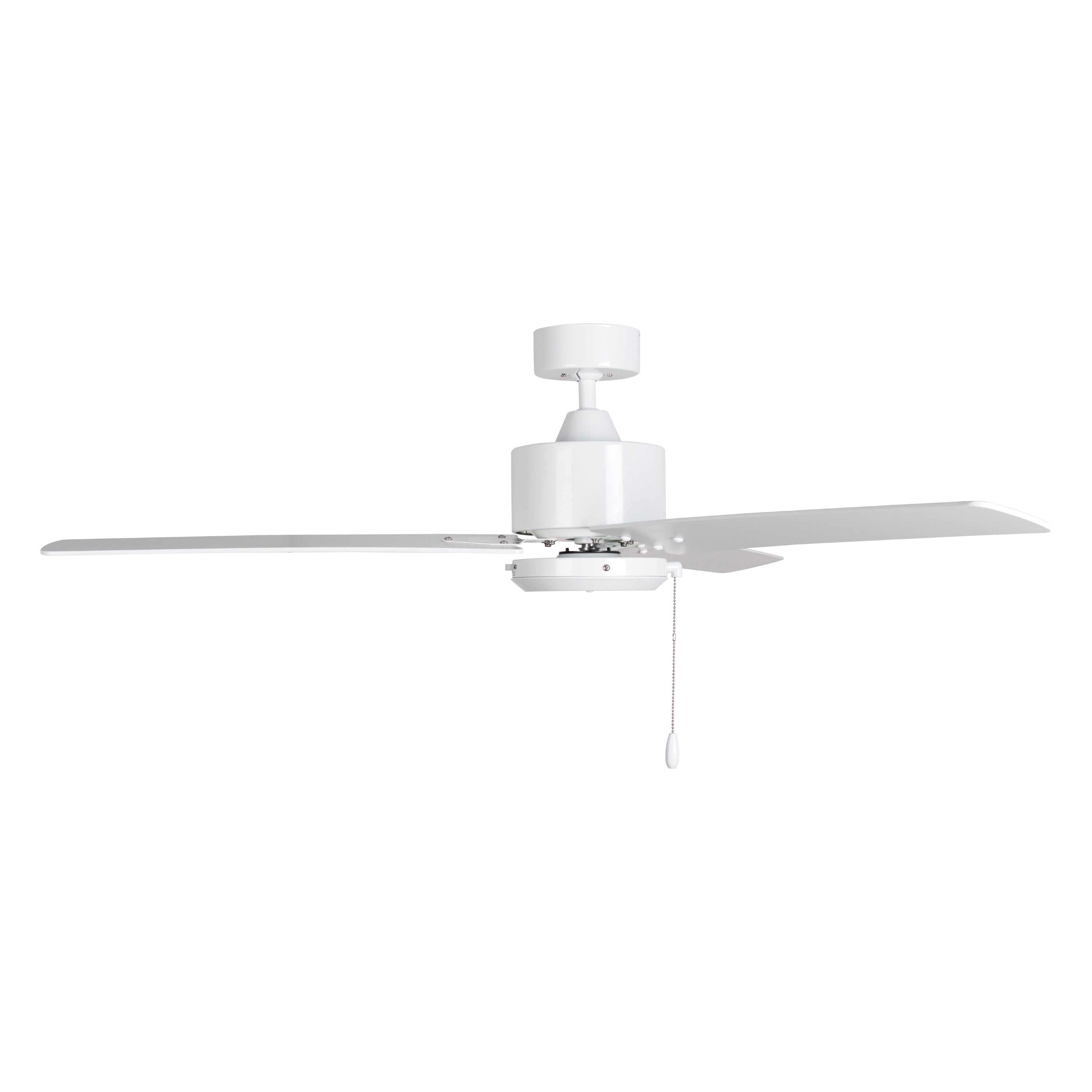 52 Inch Aldea VII AC White Outdoor Ceiling Fan 3-Blade