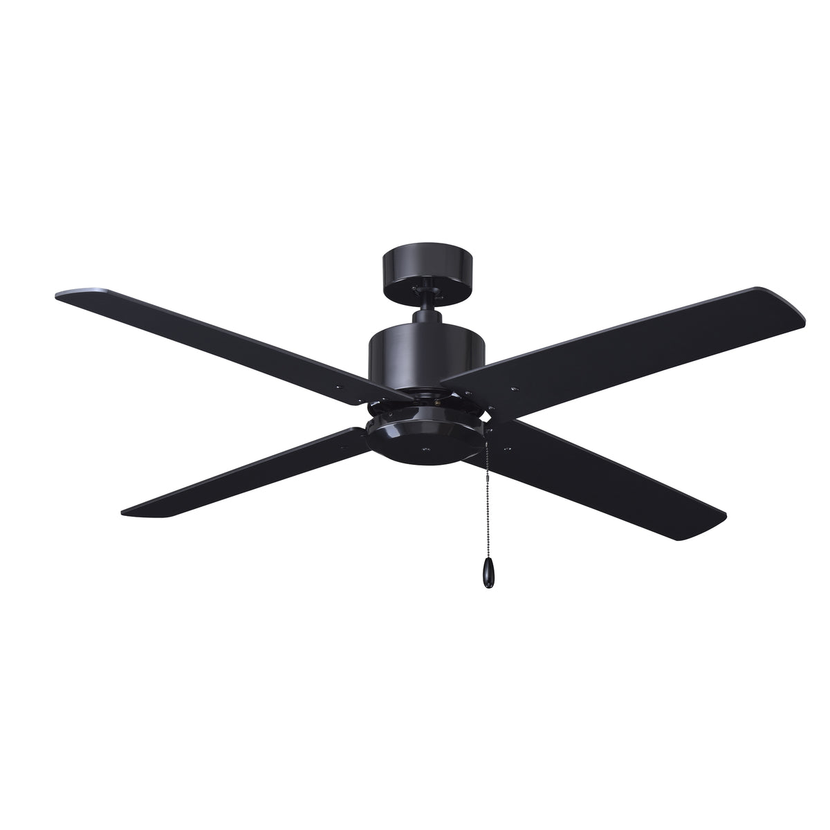 52 Inch Aldea AC Black Indoor Ceiling Fan