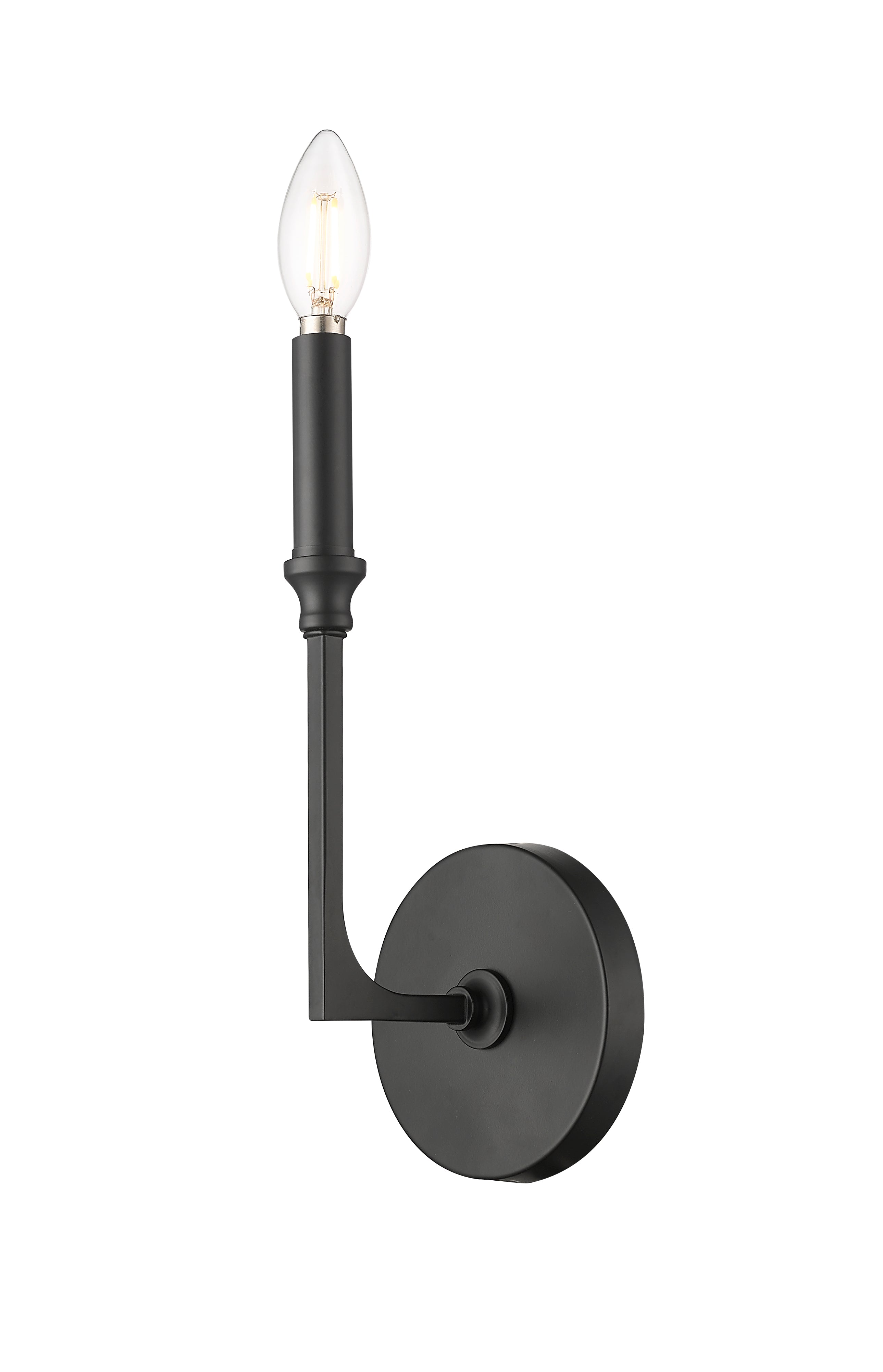 5'' Azara Matte Black 1 Light Wall Sconce