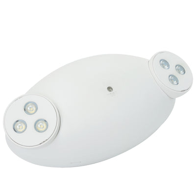 8.25-inch White Emergency Light
