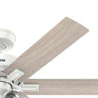 52 inch Fonthill ENERGY STAR® HunterExpress Fresh White Ceiling Fan with LED Light Kit and Handheld Remote