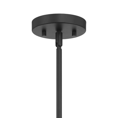 7.75'' Lunden Matte Black 1 Light Mini Pendant