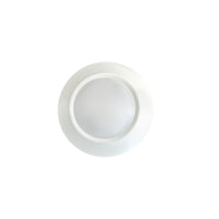 9-inch White Wall Light