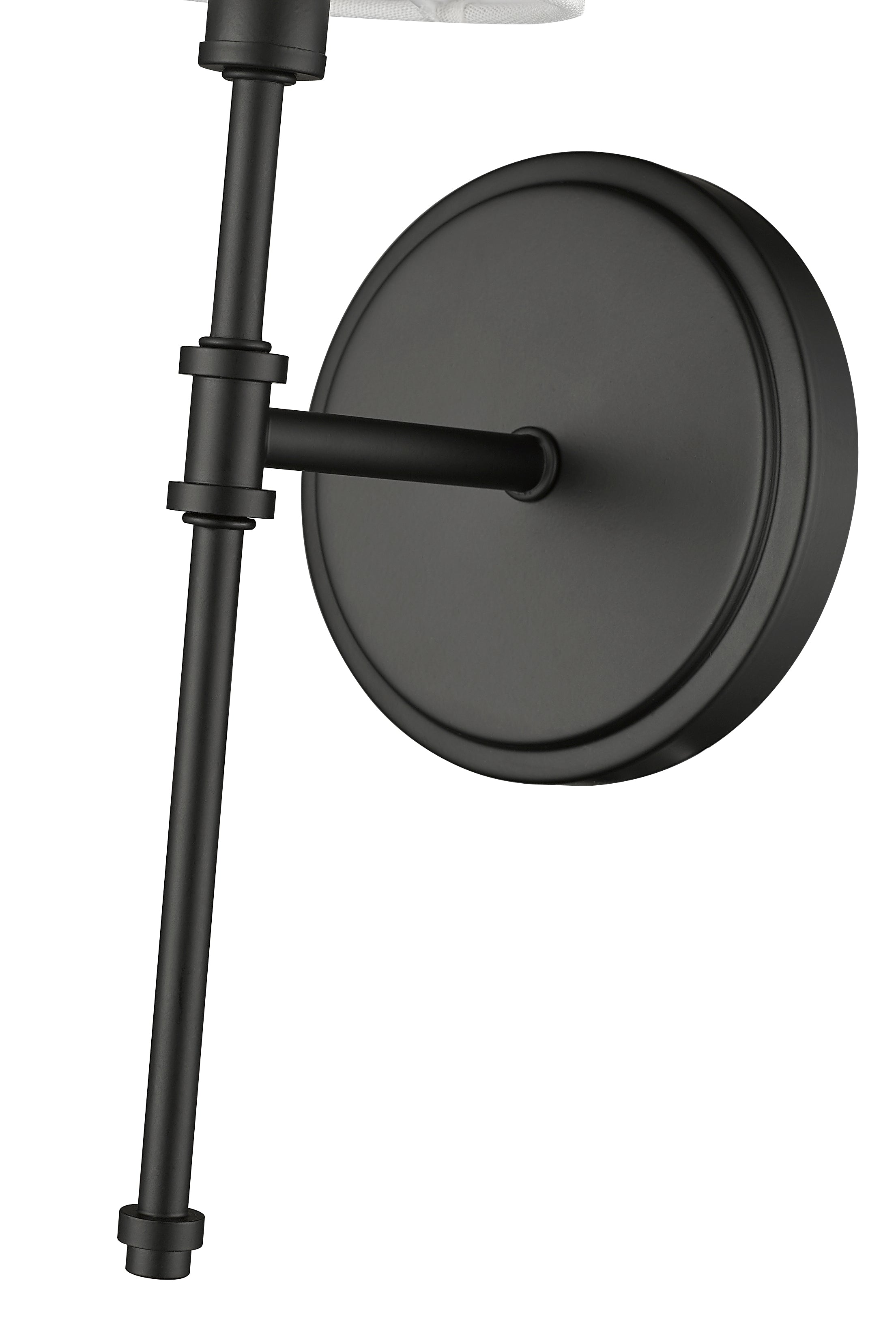 5'' Adorra Matte Black 1 Light Wall Lamp