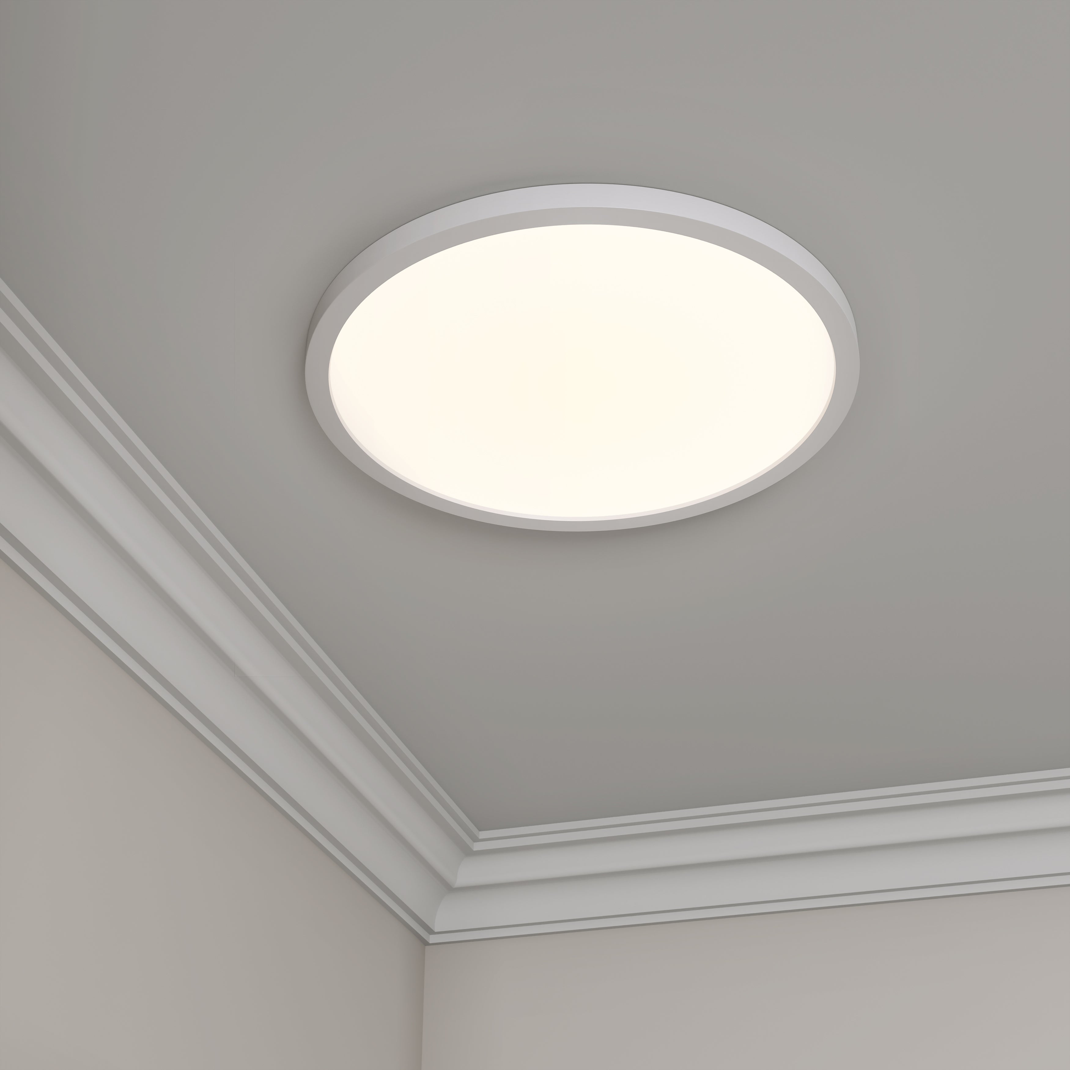 15-inch White Wall Light
