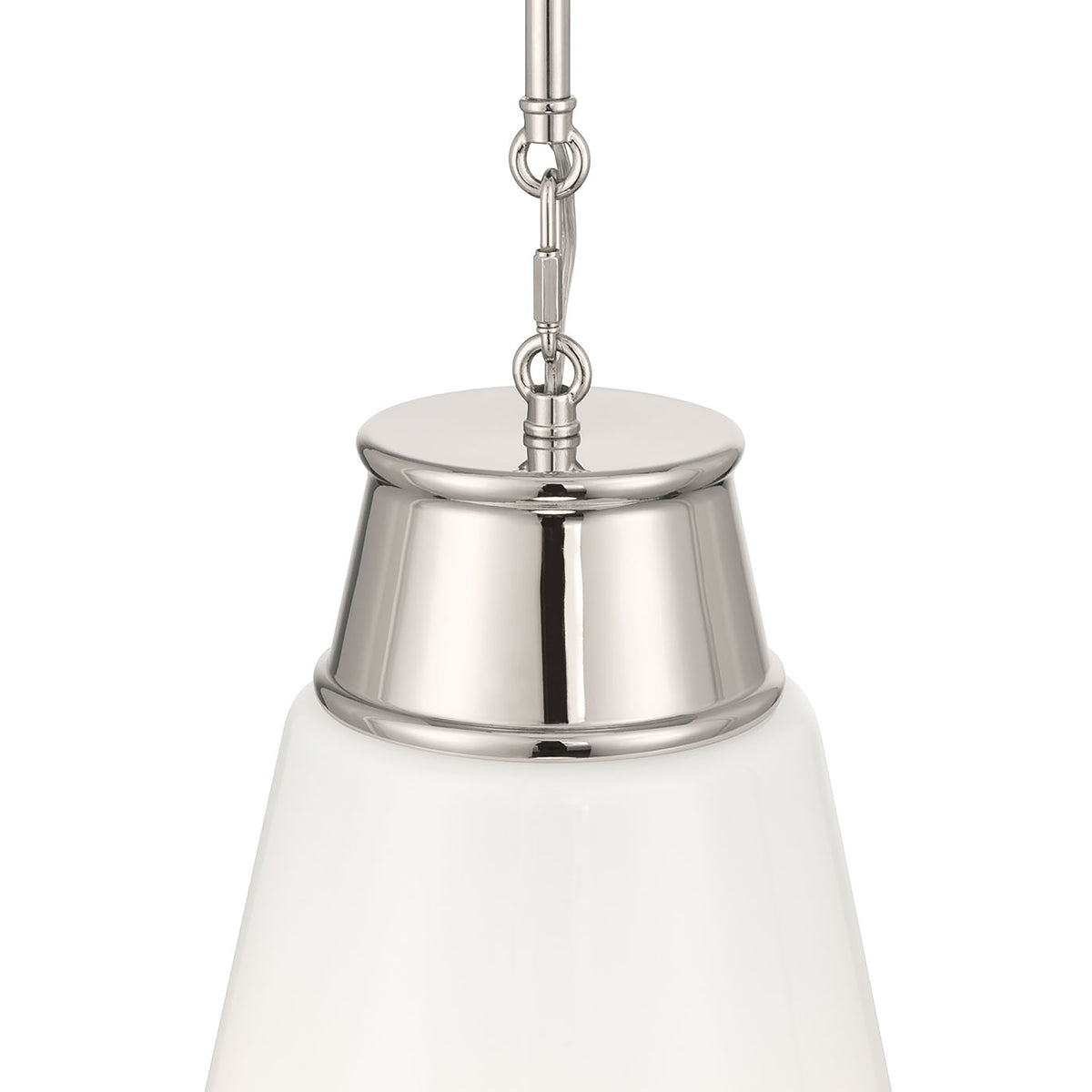 17.5'' Bellaryn Polished Nickel 1 Light Pendant