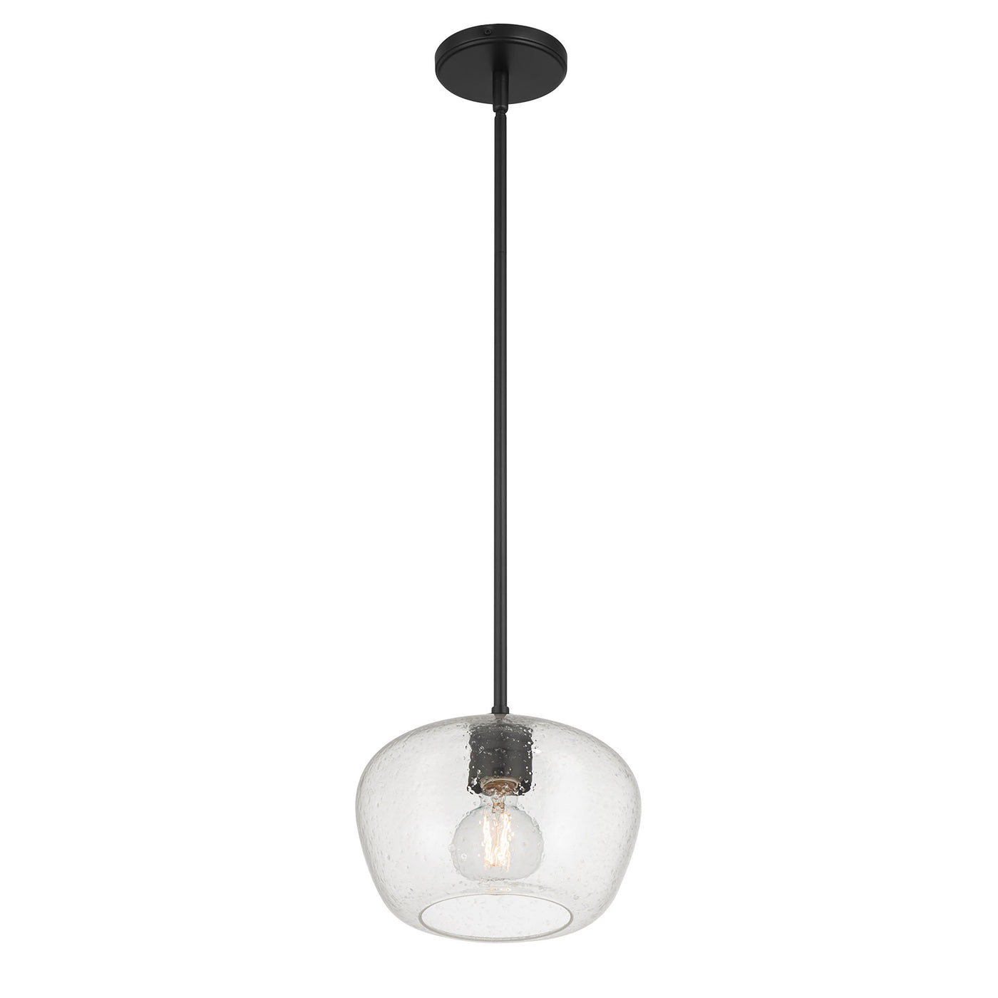 7.5'' Pomari Matte Black 1 Light Pendant